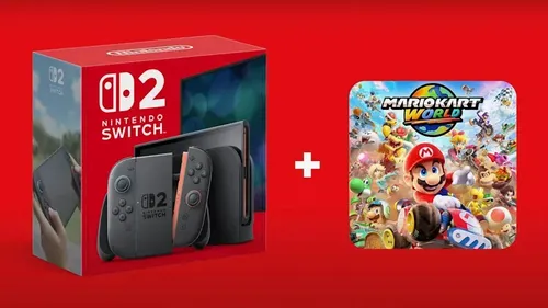 Nintendo Switch 2 + Mario Kart World (importado)