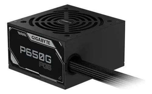 Fonte de Alimentação Gigabyte P650G 650W 80 Plus Gold ATX 3.1 PCIe 5.1