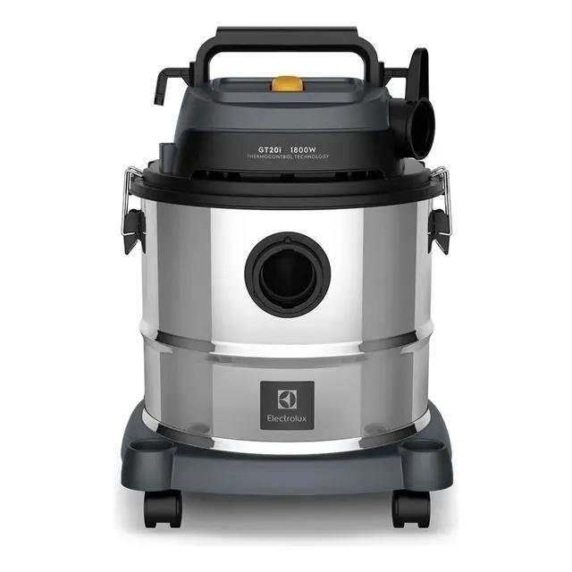 Aspirador de Água e Pó Inox da Electrolux com Função Sopro 1800W 20L 220v (GT20I)