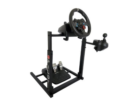 Suporte Cockpit Para Volante Logitech Com Suporte De Cambio