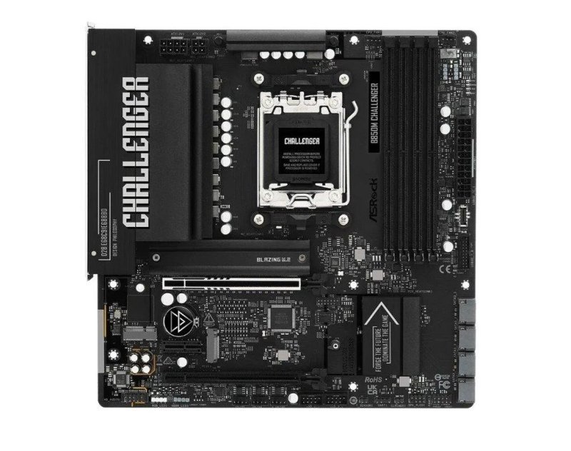 Placa-mãe Asrock B850m Challenger AM5 Micro ATX DDR5