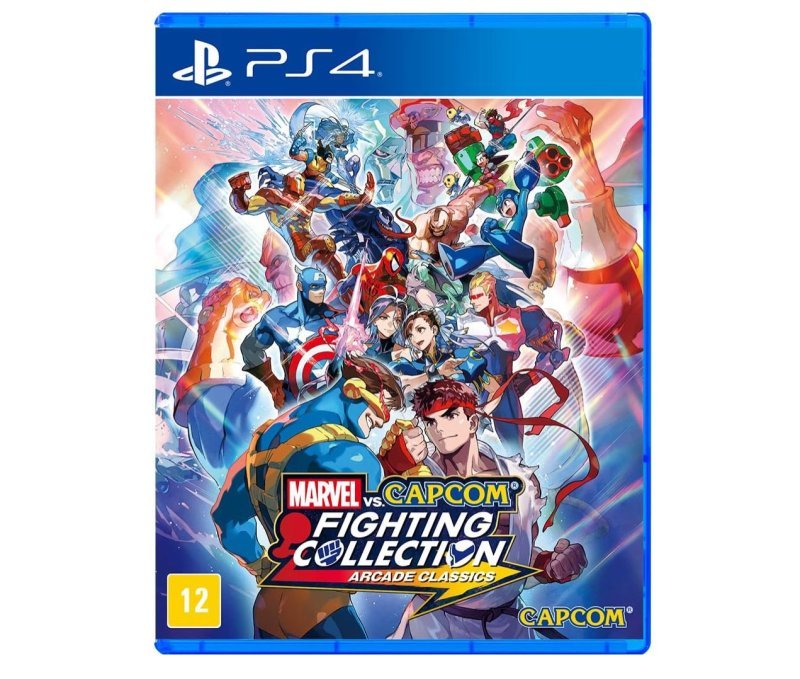 Jogo Marvel Vs Capcom Collection: Arcade Classics, Mídia Física, PS4
