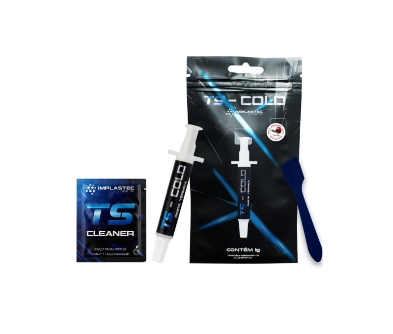 Pasta Térmica TS COLD 1 GRAMA - Implastec