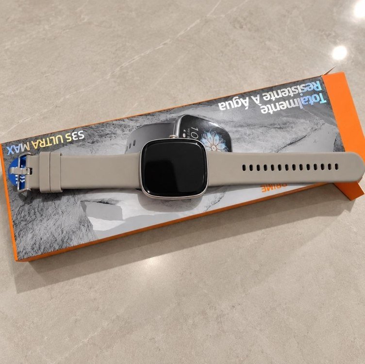 Smartwatch Bazik Prime S35 Ultra Max 47mm, Com Bluetooth e GPS Para Android e iOS
