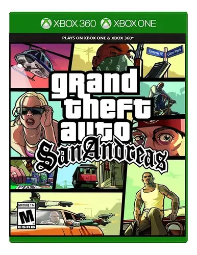 Grand Theft Auto: San Andreas para Xbox One/360 Mídia Fisica