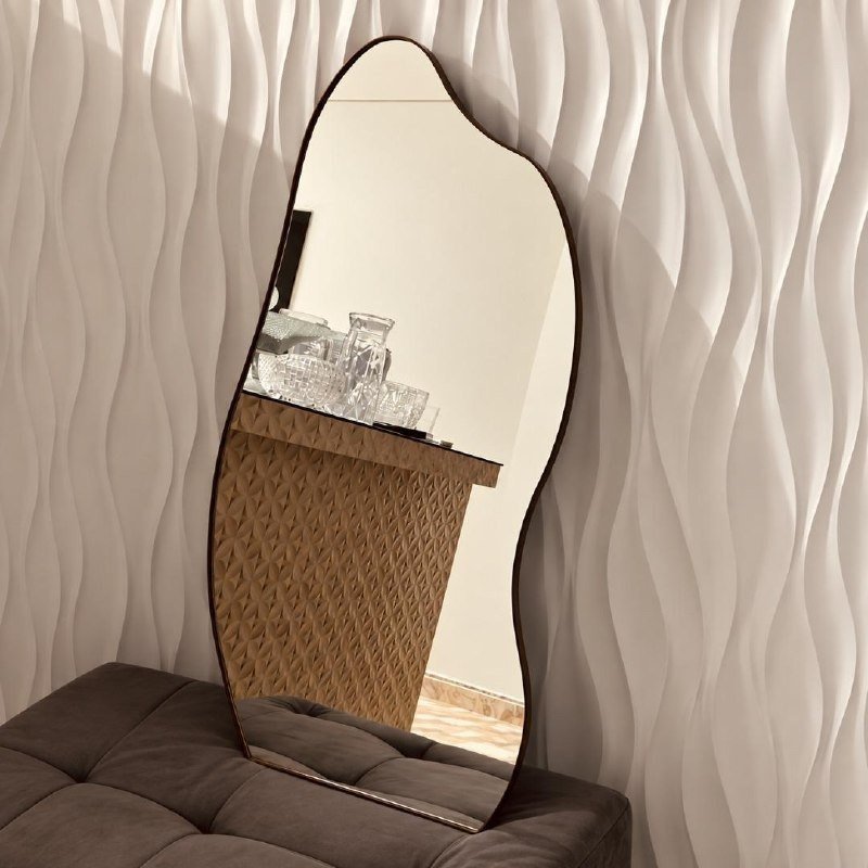 Espelho 100x50 Orgânico Corpo Inteiro Grande + Frete Grátis