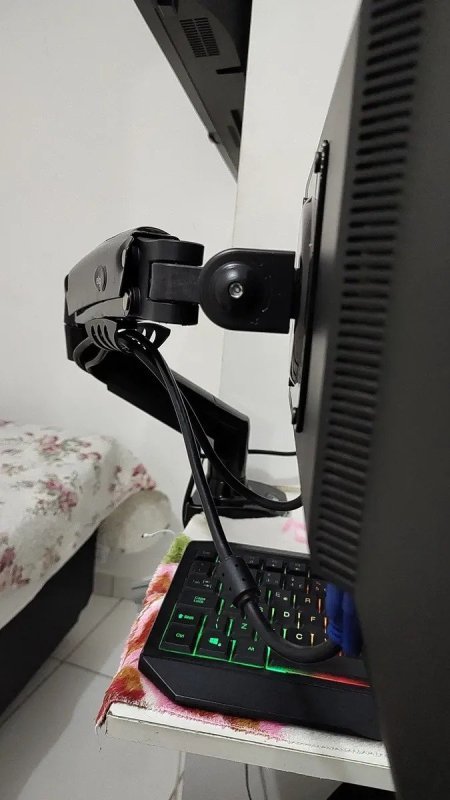 Suporte Articulado de Monitor Pistão a Gás ELG F80N