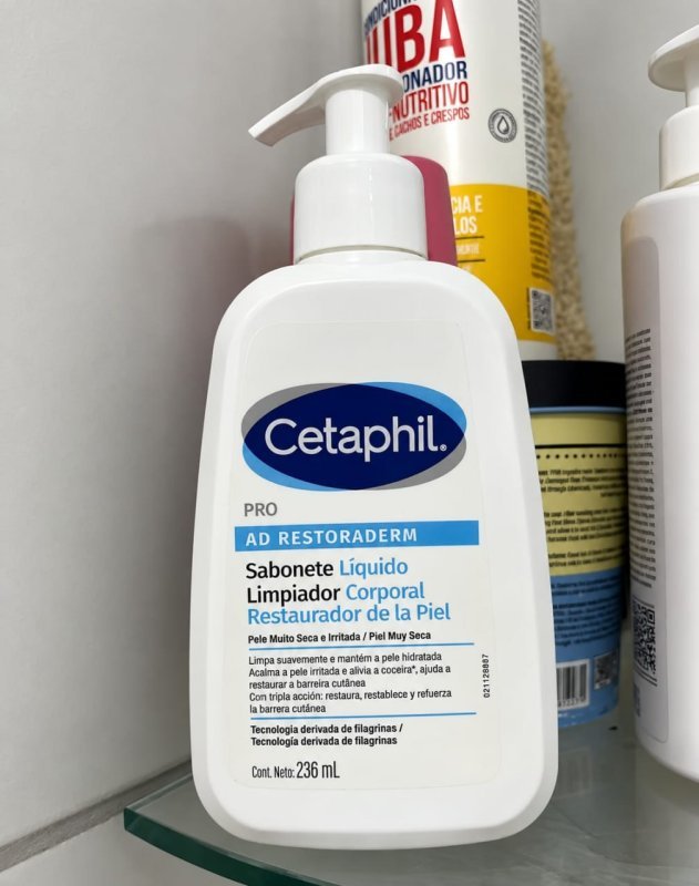 Cetaphil Pro AD Restoraderm Gel de Limpeza Corporal 236ml