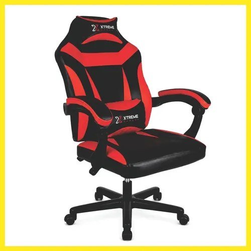 Cadeira Xtreme Gamers Ergonômica 130º Escritório Reclinável Cor Vermelho