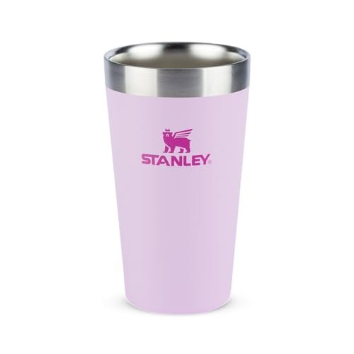 Stanley - Copo Térmico Texturizado para Cerveja, 354ml, para Bebidas Quentes ou Frias, Soft Orchid