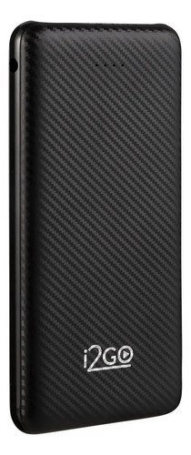 Carregador Portátil Power Bank I2go 10000mAh Preto
