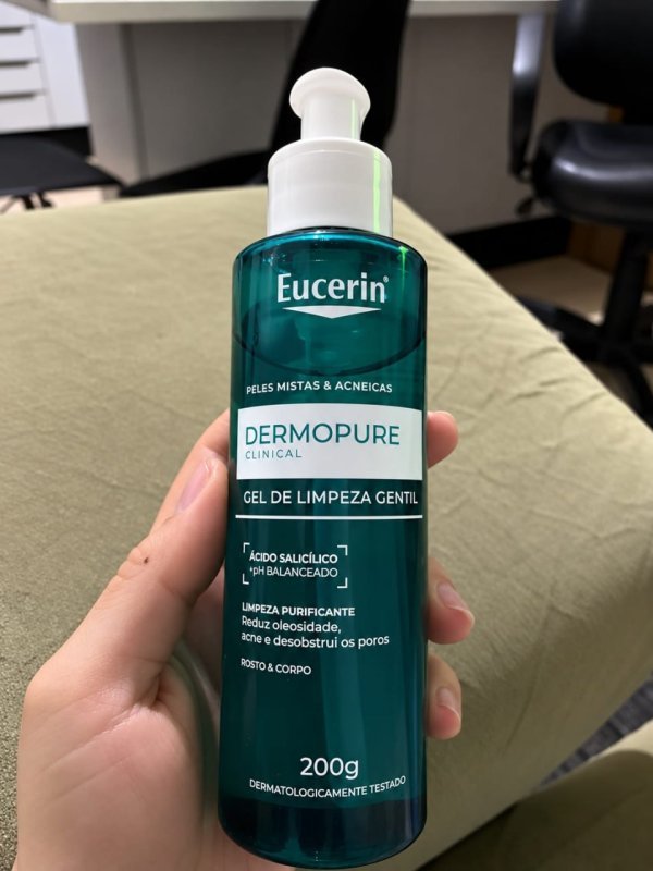 EUCERIN Gel de Limpeza Facial Antiacne DermoPure Gentil 200ml