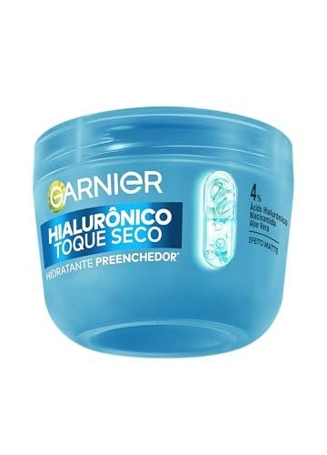 Gel Creme Hidratante Facial Toque Seco Hialurônico Garnier, 85g