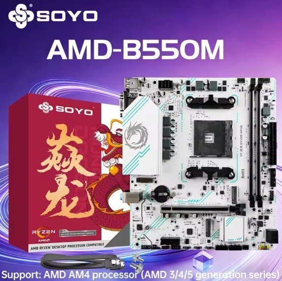 Placa Mãe B550M Soyo