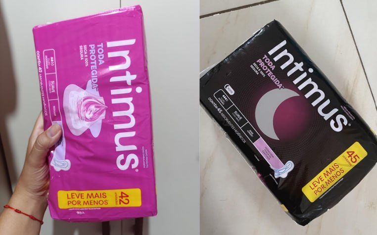 Absorvente Intimus Toda Protegida Suave Com abas