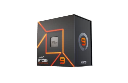 Processador AMD Ryzen 9 7900X Box (AM5/12 Cores/24 Threads/5.6GHz/76 MB Cache/Radeon Graphics) Com Vídeo/Sem Cooler