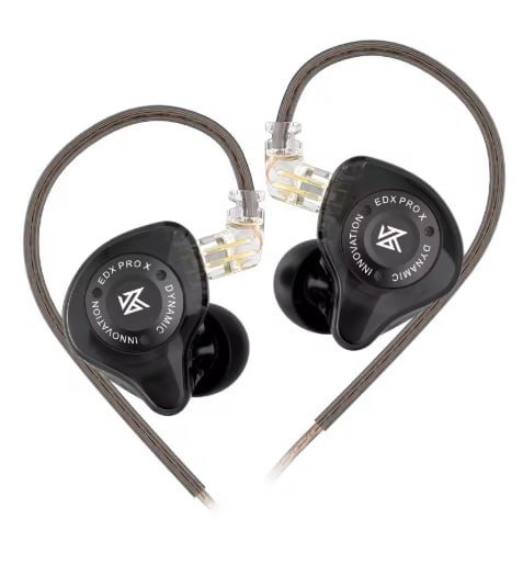 Fone de Ouvido KZ EDX Pro X, Hi-Fi Dynamic Drive Earphone HIFI