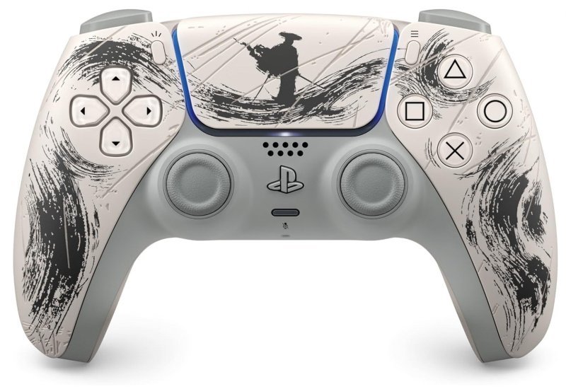 Controle sem fio PlayStation DualSense – Edição Limitada Black: Ghost of Yōtei