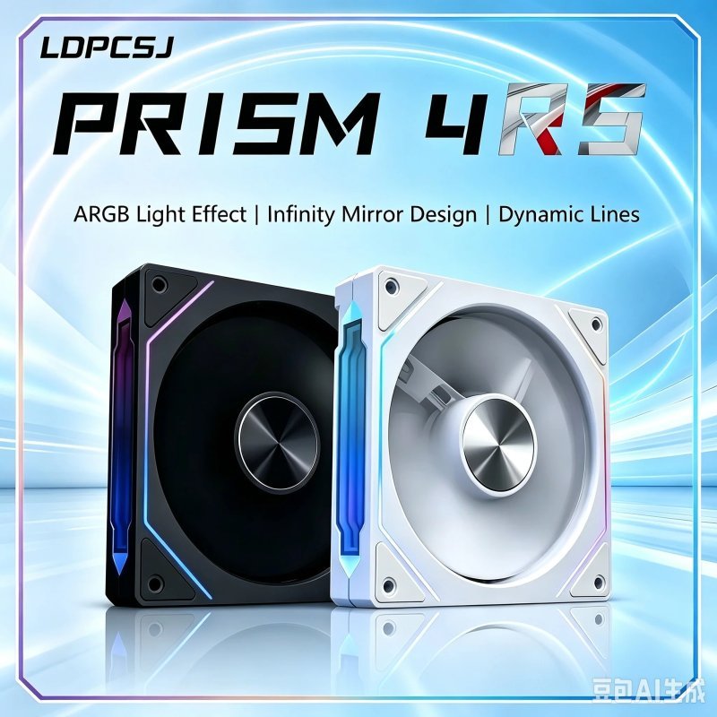 4x Fans Argb Prism 4Rs 120Mm