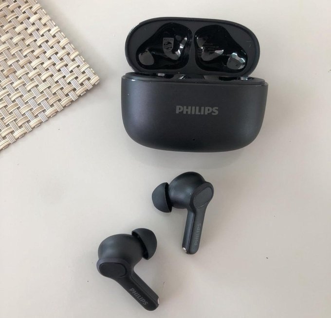 Fone de Ouvido Philips TWS Bluetooth TAT1109BK/00 + Frete Grátis