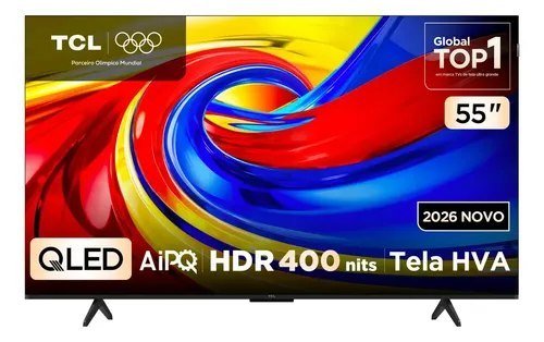 Smart TV TCL 55" QLED 4K P7L WiFi