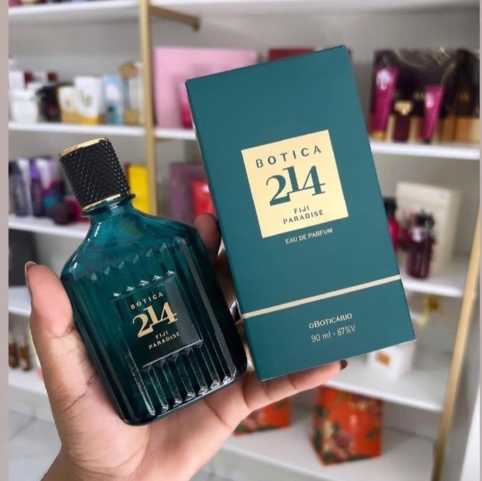 Perfume Botica 214 Fiji Paradise EDP 90ml + Frete Grátis