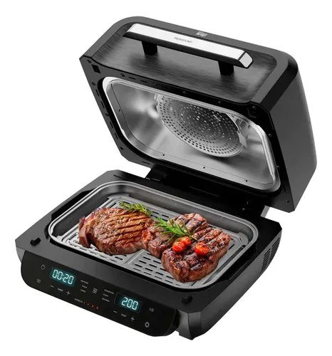 Fritadeira Elétrica Air Fryer Barbecue WAP Flame Digital Wc Ab1050 Com Painel Digital 220v
