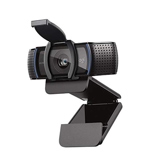 Webcam Full HD Logitech C920s 1080p/30fps com Microfone Embutido