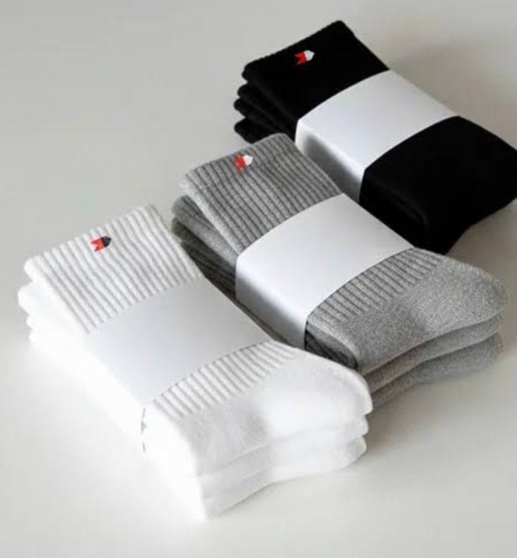 Kit 15 Pares Meias Sport Algodão Cano Médio Sandrini Confort Sortidos 39-43