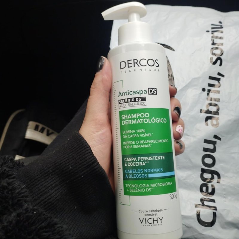 Vichy Shampoo Dercos Anticaspa 300g p/ Cabelos Normais a Oleosos
