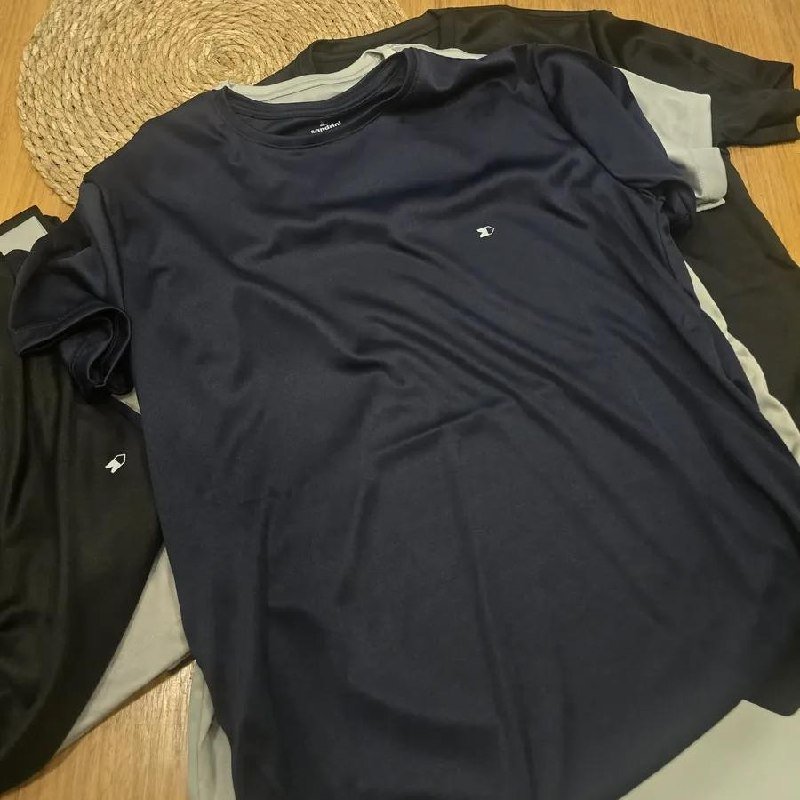 Kit 8 Camisas Sandrini Dry-Fit Masculina Caminhada Academia (P ao GG)