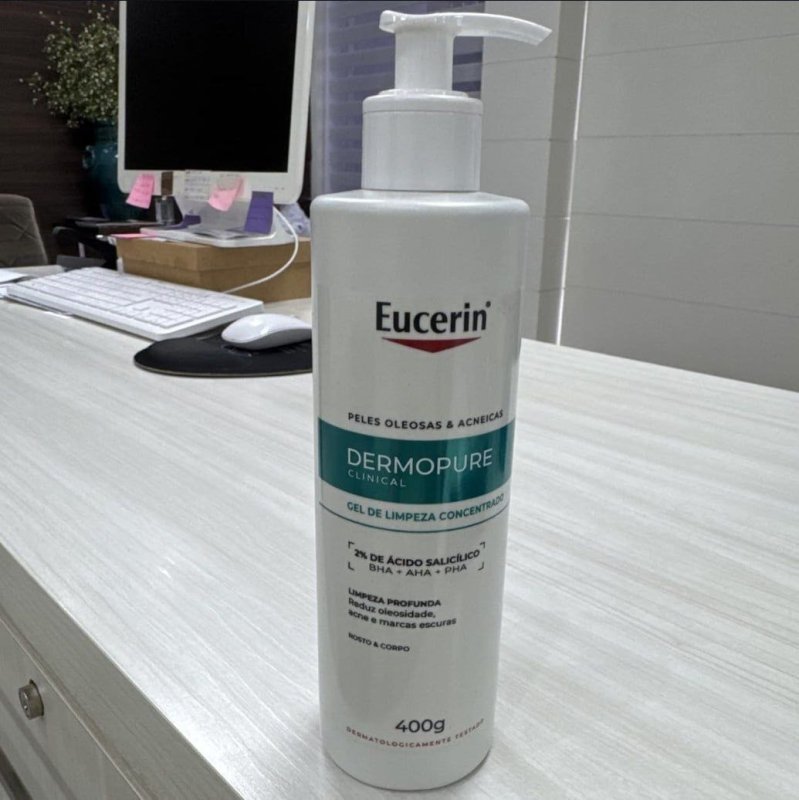 Eucerin Gel e Limpeza Antiacne DermoPure 400ml