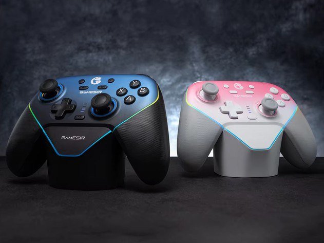 Controle Com Dock e Sem Fio Gamesir SuperNova Hall Effect