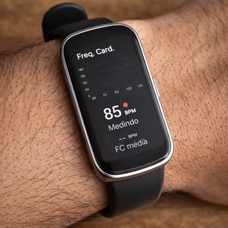 Relógio Inteligente Smart Band Sports E À Prova De Água Caixa Preto + Frete Grátis