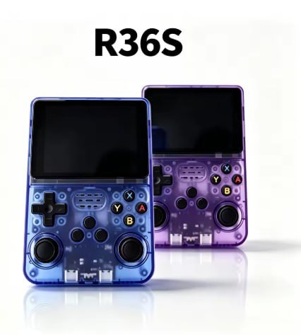 Console de Jogos Portátil Retro R36S com Sistema Operacional Linux