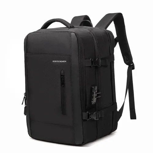 Mochila Para Notebook Impermeável com Porta USB e Senha Para Homem