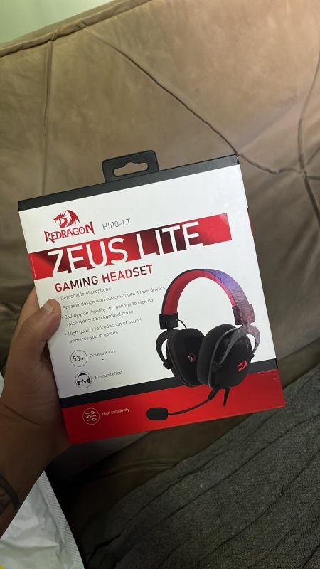 HEADSET GAMER REDRAGON ZEUS LITE