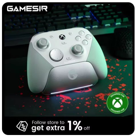 Controle GameSir G7 Pro com estoque no Brasil