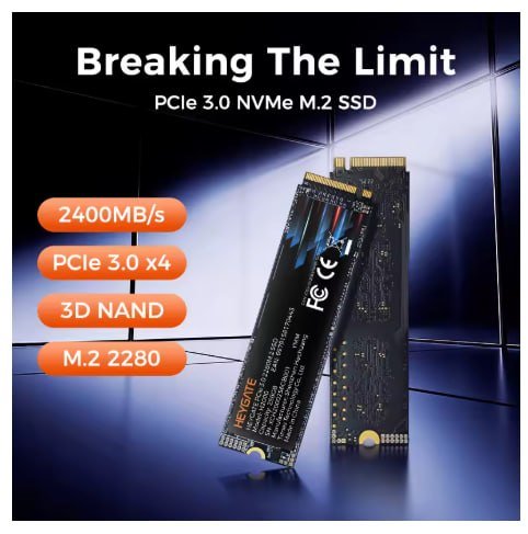 SSD Nvme HEYGATE 512GB Gen3 2000mb/s