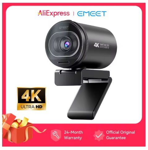 Webcam 4K para Streaming EMEET S600