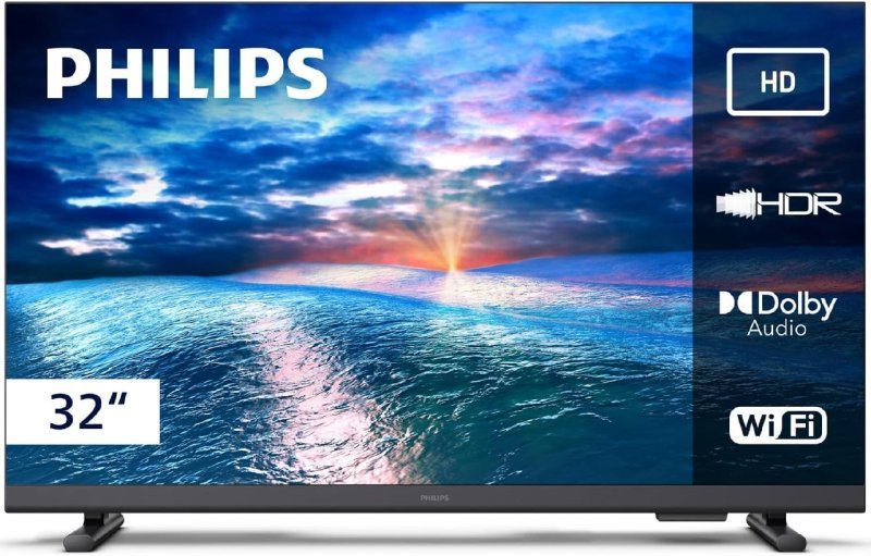 Smart TV Philips 32" HD, Dolby Audio, HDR10