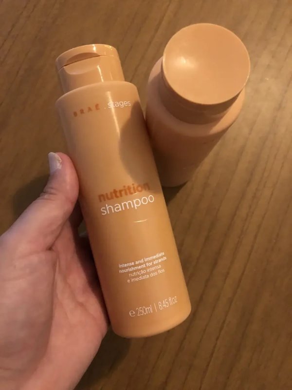 Kit Braé Stages Nutrição: Shampoo e Condicionador para Cabelos Ressecados e sem Vida