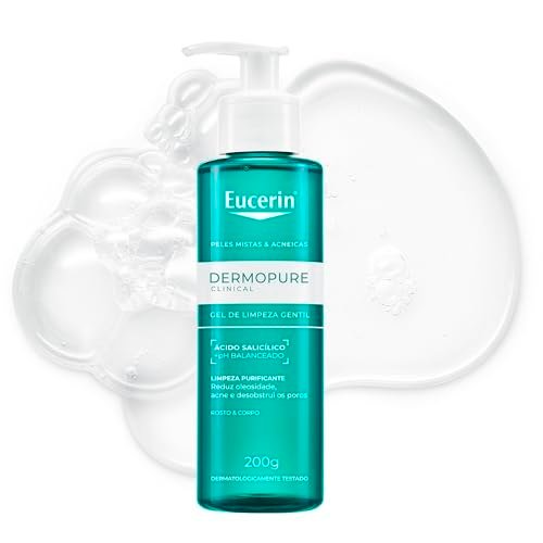 EUCERIN Gel de Limpeza Facial Antiacne DermoPure Gentil 200ml