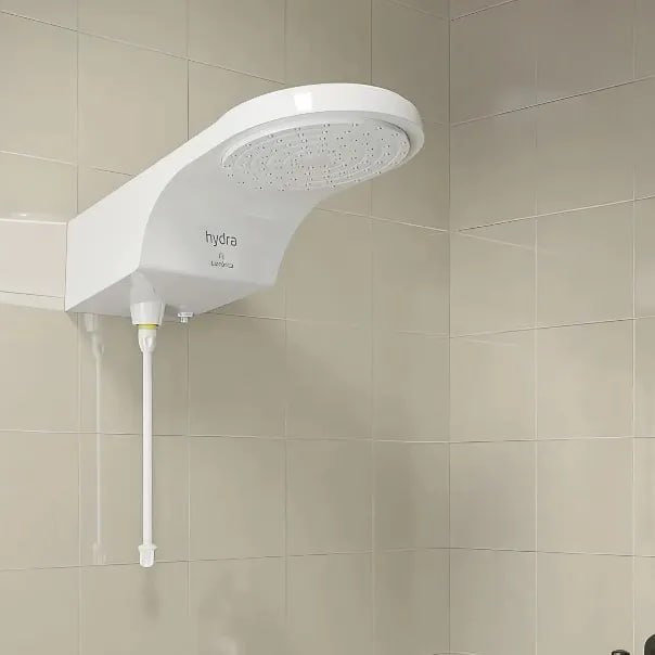 Chuveiro Ducha Eletrônico Branco Hydra Fit 220V 6800W