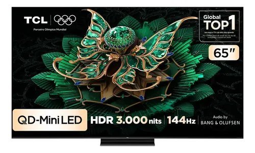 Smart TV TCL 65 Polegadas QLED Mini LED 4K C7K