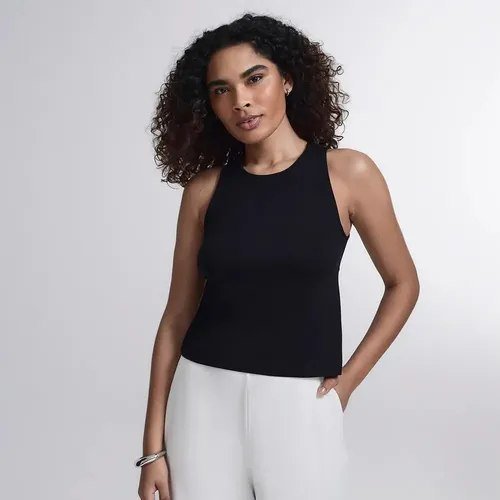 Regata Comfy Inlounge Feminino Insider Preta Liso M