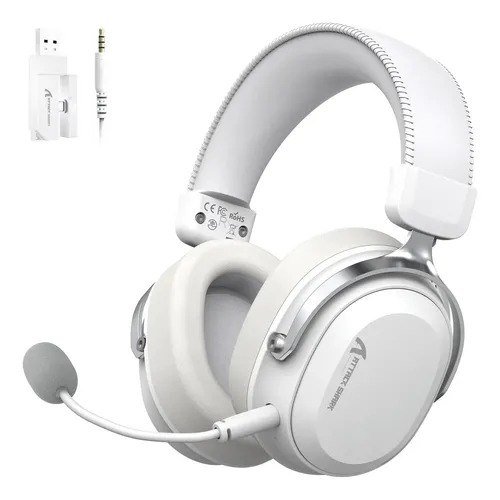 Headset Gamer Sem Fio Attack Shark L30 Pro Branco
