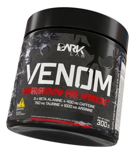 Pre Treino Venom Underground 300g Mango Loko Dark Lab 60 Doses