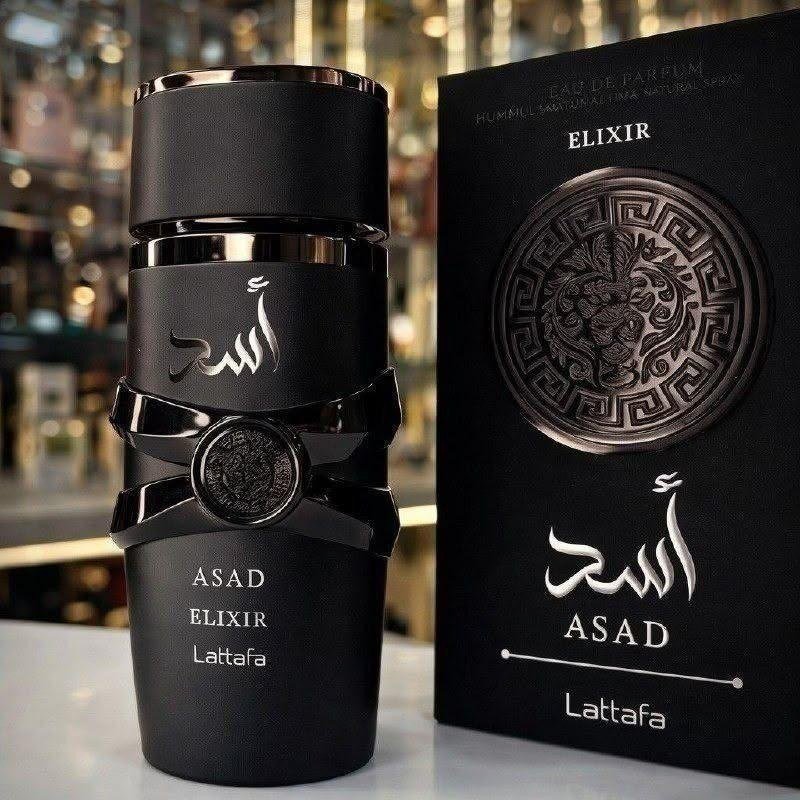 Perfume Asad Elixir 100ml Eau De Parfum Original Lançamento 2026
