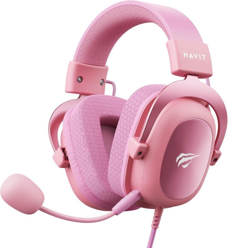 Havit Headphone Fone de Ouvido H2002d Pink